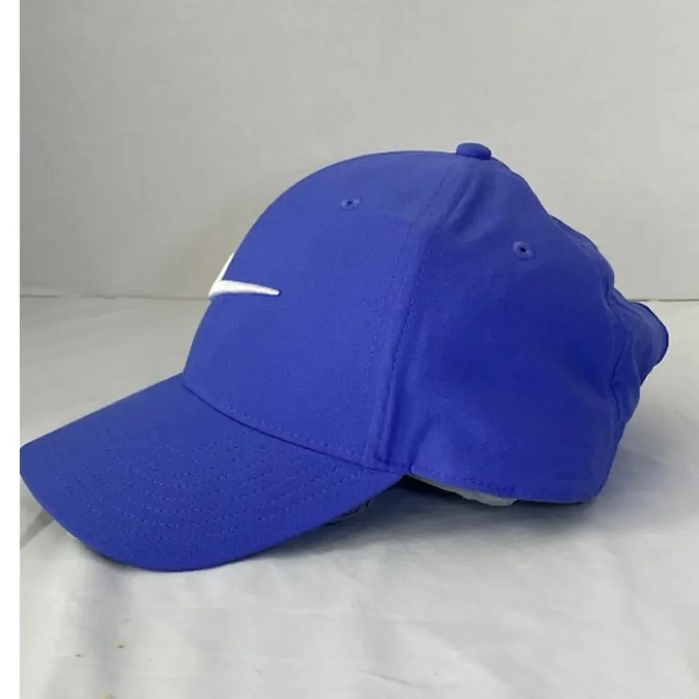 Nike Adult Dri-FIT Club Structured Swoosh Cap - Royal Blue (Size L-XL)